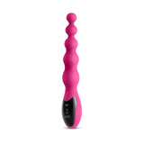 INYA Virtua - Pink - Pink 23.9 cm USB Rechargeable Beaded Vibrator - Image 3