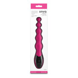 INYA Virtua - Pink - Pink 23.9 cm USB Rechargeable Beaded Vibrator - Image 5