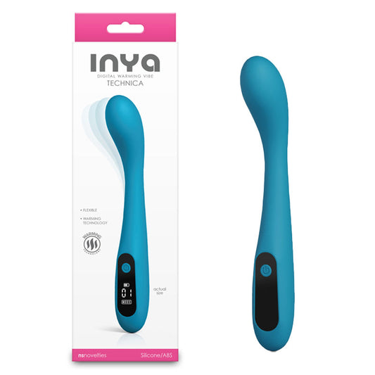 INYA Technica 19.2 cm USB Rechargeable Warming Vibrator