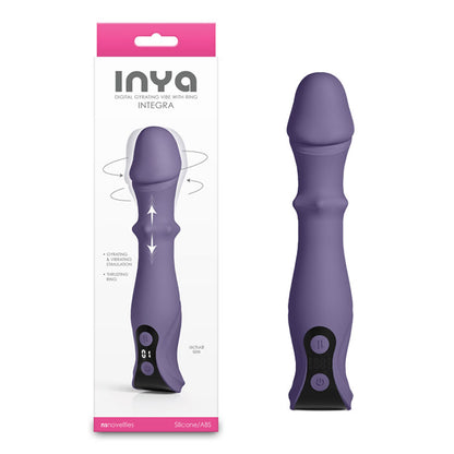 INYA Integra 18.2 cm USB Rechargeable Vibrator with Sliding Ring Shaft