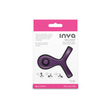 INYA Valiant - Berry - Purple USB Rechargeable Vibrating Cock Ring - Image 5