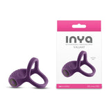 INYA Valiant - Berry - Purple USB Rechargeable Vibrating Cock Ring - Image 1