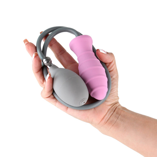 INYA InflataPlay - Pink 10.5 cm Inflatable Butt Plug