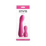 INYA Couplet - Pink - Pink USB Rechargeable Vibrators - Set of 2 Sizes - Image 4