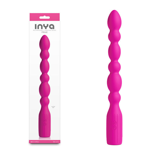 INYA Prime - Pink 28.8 cm USB Rechargeable Anal Vibrator