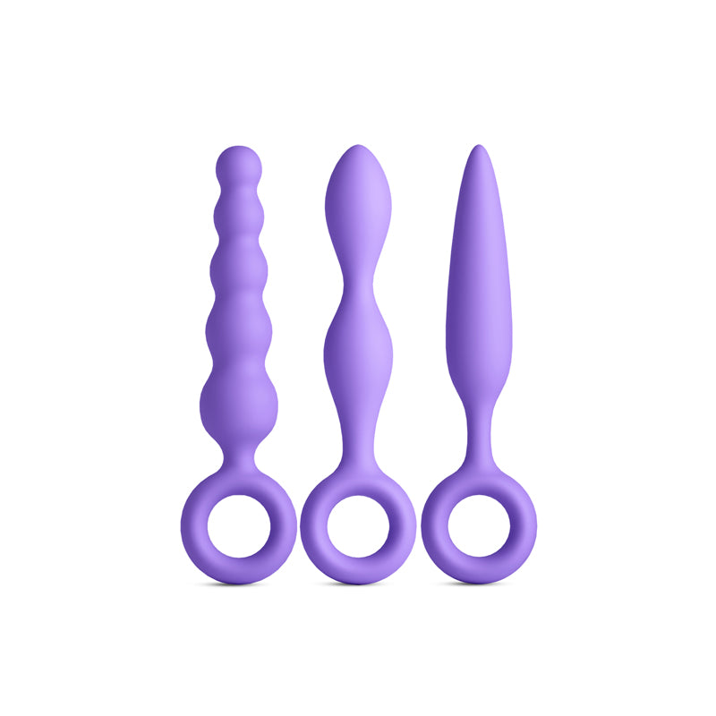 INYA Trio Kit - Purple Anal Plugs - Set of 3