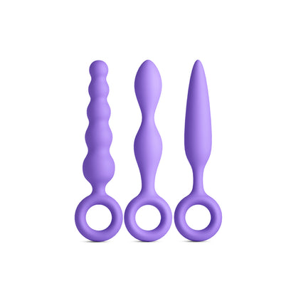 INYA Trio Kit - Purple Anal Plugs - Set of 3