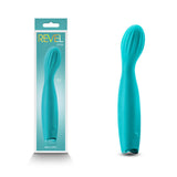 Revel Pixie - Teal - Teal 17.3 cm USB Rechargeable Vibrator - Image 1