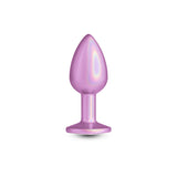 Rear Assets Iridescent Pink - Small - Iridescent Pink 7.1 cm Small Butt Plug - Image 3