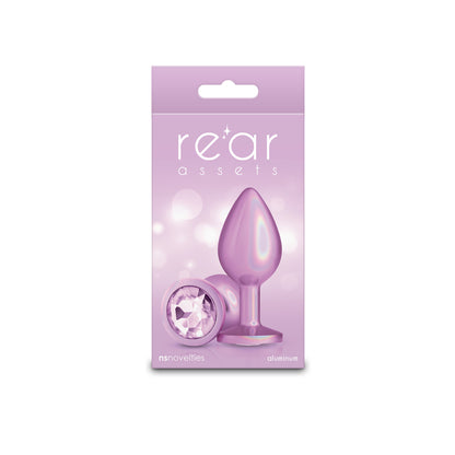 Rear Assets Iridescent - Medium - Iridescent 8.2 cm Medium Butt Plug