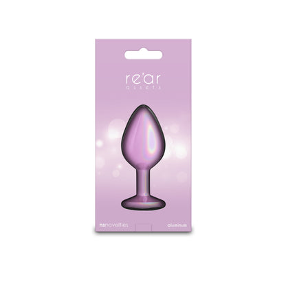 Rear Assets Iridescent - Medium - Iridescent 8.2 cm Medium Butt Plug