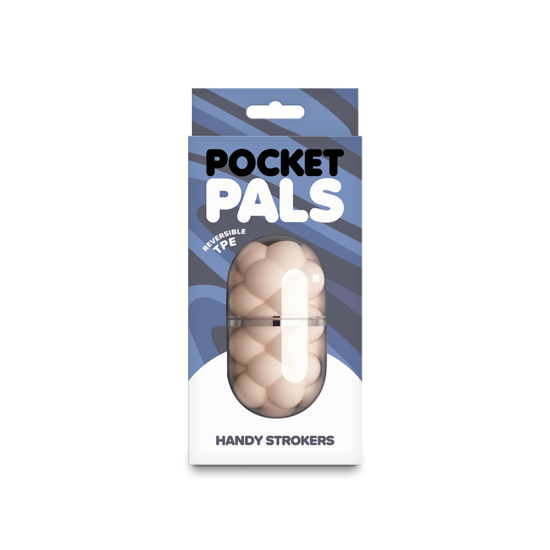 Pocket Pals Bubbles - Flesh Mini Stroker