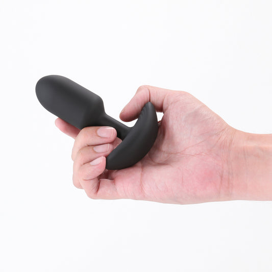 Renegade Pulse - Black 11 cm USB Rechargeable Vibrating Butt Plug