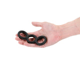 Renegade Threefold - Black - Black Cock & Balls Rings - Image 2