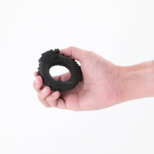 Renegade Dragon Ring - Black Cock Ring