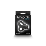 Renegade Emperor - Black - Black USB Rechargeable Vibrating Cock & Ball Rings - Image 4