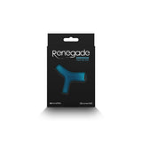 Renegade Emperor - Teal - Teal USB Rechargeable Vibrating Cock & Ball Rings - Image 5