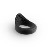 Renegade Slider - Black - Black USB Rechargeable Vibrating Cock Ring - Image 3