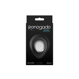 Renegade Slider - Black - Black USB Rechargeable Vibrating Cock Ring - Image 5