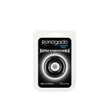 Renegade Fireman Ring - Small - Black - Black Small Cock Ring - Image 4