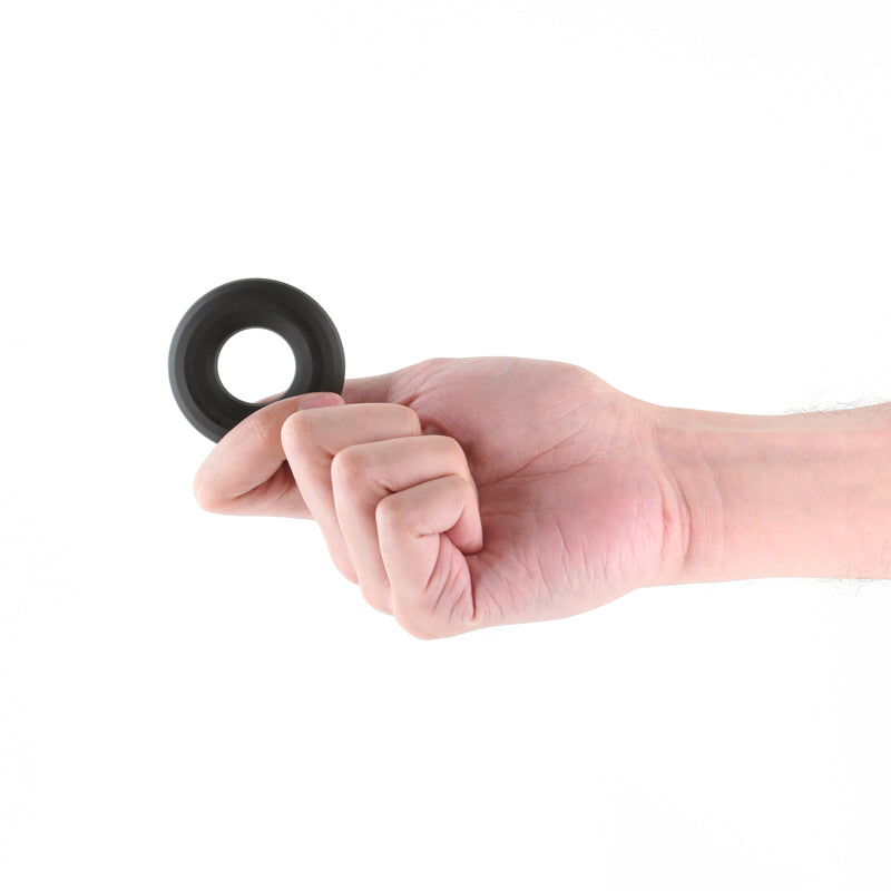 Renegade Fireman Ring - Medium - Black Medium Cock Ring