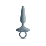 Renegade Maverick - Grey - Grey 15 cm USB Rechargeable Vibrating Butt Plug - Image 3