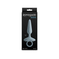 Renegade Maverick - Grey - Grey 15 cm USB Rechargeable Vibrating Butt Plug