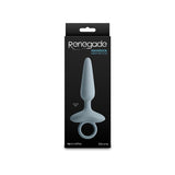 Renegade Maverick - Grey - Grey 15 cm USB Rechargeable Vibrating Butt Plug - Image 4