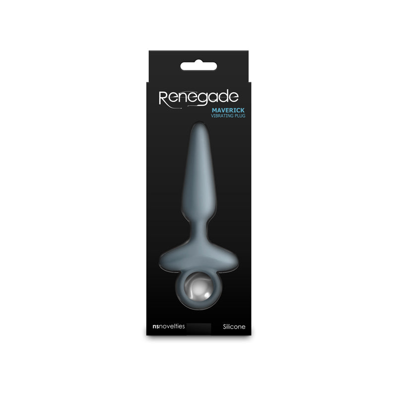 Renegade Maverick 15 cm USB Rechargeable Vibrating Butt Plug