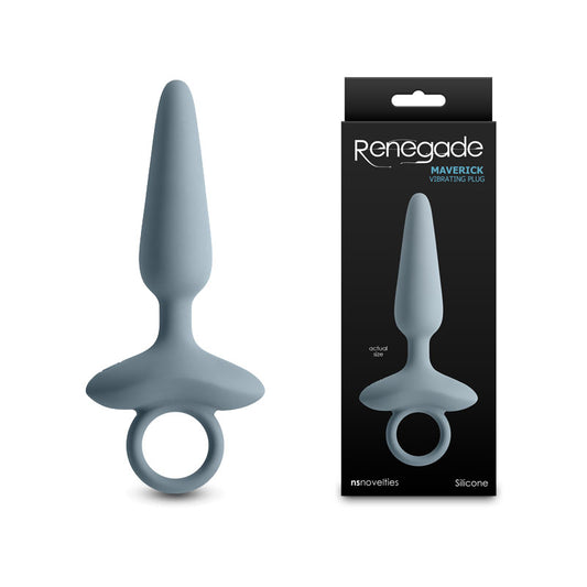 Renegade Maverick 15 cm USB Rechargeable Vibrating Butt Plug