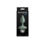 Renegade Orion - Sage - Green 13 cm USB Rechargeable Vibrating Butt Plug - Image 5