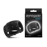 Renegade Sidekick - Black - Black USB Rechargeable Vibrating Penis Cage - Image 1