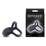 Renegade Valiant - Grey - Grey USB Rechargeable Cock Ring - Image 1