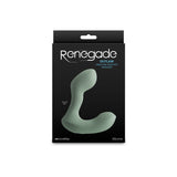 Renegade Outlaw - Sage - Green 12 cm USB Rechargeable Vibrating Prostate Massager - Image 4