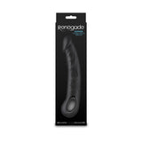 Renegade Rimmer - Black - Black 22 cm USB Rechargeable Vibrator - Image 5