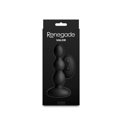 Renegade Valor - Black 13.7 cm Vibrating Anal Beads