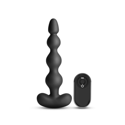 Renegade Reign - Black 17.9 cm Vibrating Anal Beads