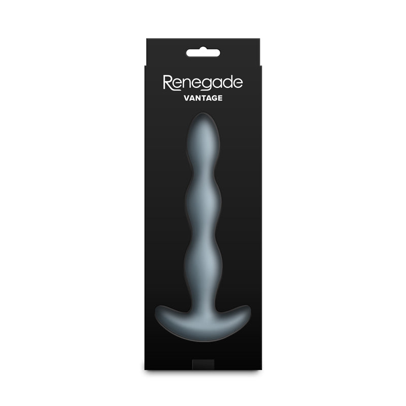Renegade Vantage - Grey 20.6 cm USB Rechargeable Vibrating Anal Beads