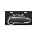 Renegade Annex - Thin - Black - Black 19.4 cm Penis Extender Sleeve - Image 4