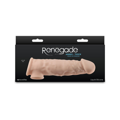 Renegade Annex - Thick - Flesh 18.6 cm Penis Extender Sleeve