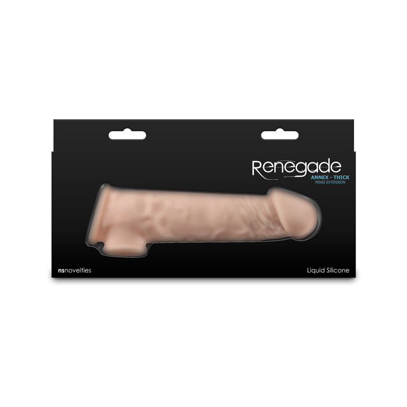 Renegade Annex - Thick - Flesh 18.6 cm Penis Extender Sleeve
