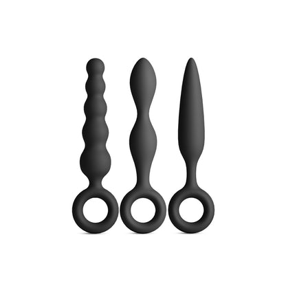 Renegade Trio Kit - Black Butt Plugs - Set of 3