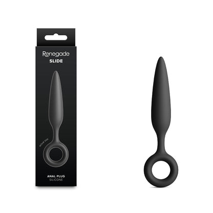 Renegade Slide - Black - Black 12.7 cm Anal Plug
