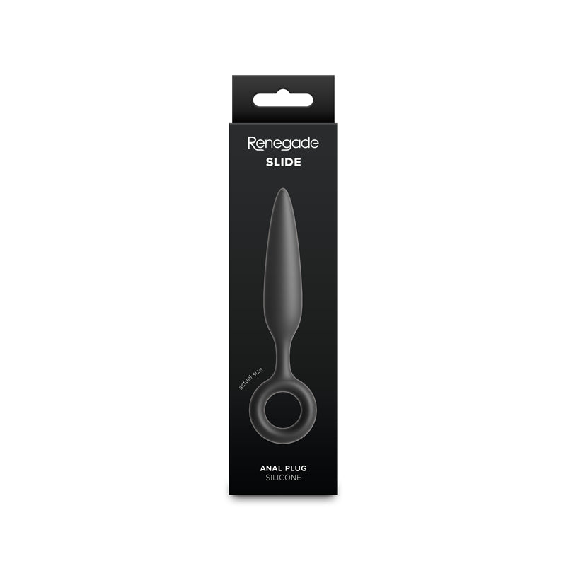 Renegade Slide - Black 12.7 cm Anal Plug