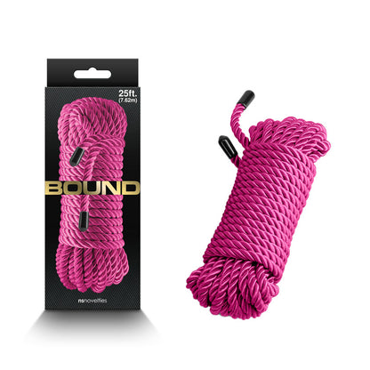Bound Rope - Pink Bondage Rope - 7.6 metre length