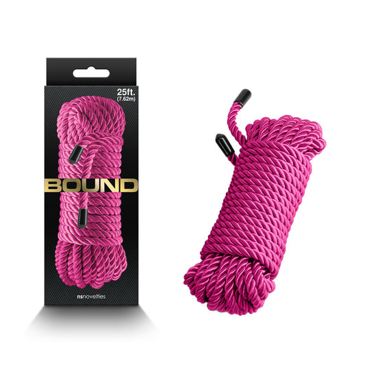 Bound Rope - Pink Bondage Rope - 7.6 metre length