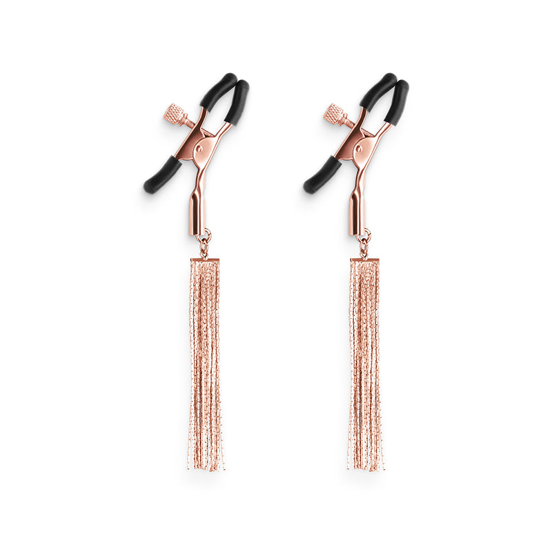 Bound Nipple Clamps - D2 - Rose Gold Nipple Clamps - Set of 2