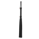 Bondage Couture Flogger - Black - Black Flogger Whip - Image 3