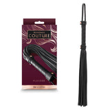Bondage Couture Flogger - Black - Black Flogger Whip - Image 1