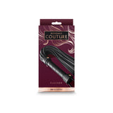 Bondage Couture Flogger - Black - Black Flogger Whip - Image 4